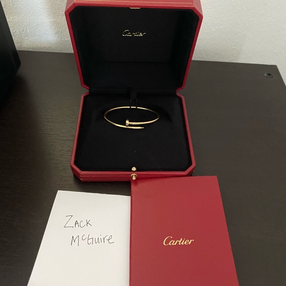 Cartier Juste Un Clou (JUC) bracelet - Yellow Gold - Size 16 -Small Bracelet - Picture 2 of 2